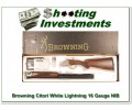 [SOLD] Browning Citori 16 Gauge White Lightning NIB